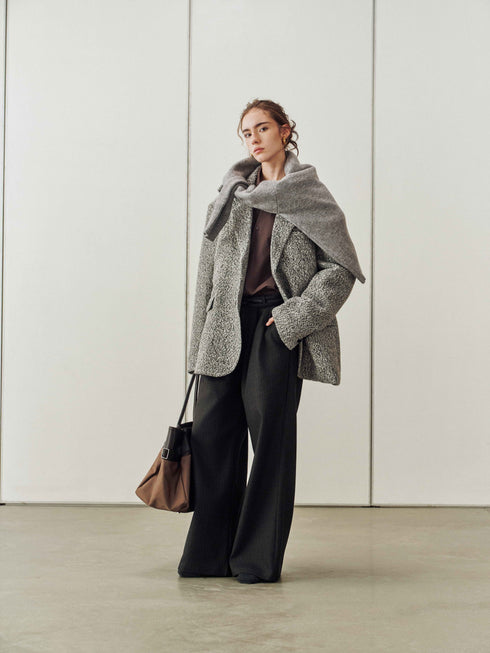 Varo Wool Textured Blazer